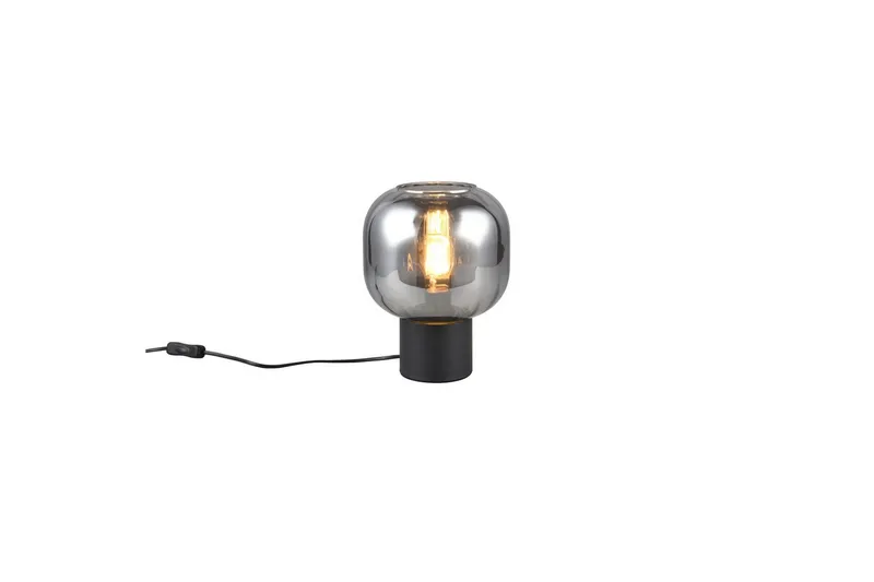 Pöytävalaisin TRIO Diva Mattamusta/kromattu, Mattamusta/kromattu