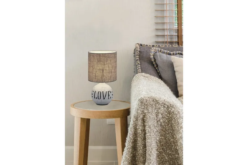 Pöytävalaisin TRIO Esna LOVE - LOVE - Valaistus - Sisävalaistus & lamput - Erikoisvalaisin - Riisipaperivalaisin