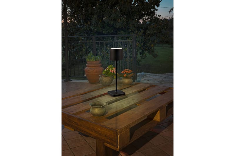 Pöytävalaisin TRIO Fernandez Mattamusta - Mattamusta - Valaistus - Sisävalaistus & lamput - Erikoisvalaisin - Riisipaperivalaisin