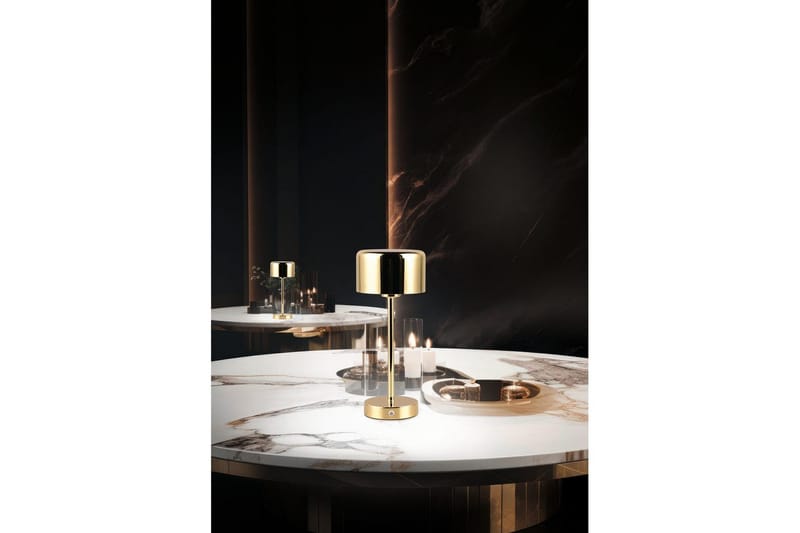 Pöytävalaisin TRIO Jeff Kiillotettu messinki - Kiillotettu messinki - Valaistus - Sisävalaistus & lamput - Erikoisvalaisin - Riisipaperivalaisin