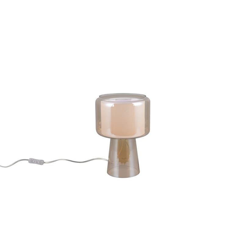 Pöytävalaisin TRIO Rocka - Meripihka - Valaistus - Sisävalaistus & lamput - Erikoisvalaisin - Riisipaperivalaisin