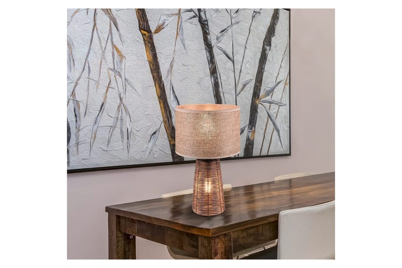 Pöytävalaisin TRIO Straw - Valaistus - Sisävalaistus & lamput - Erikoisvalaisin - Riisipaperivalaisin