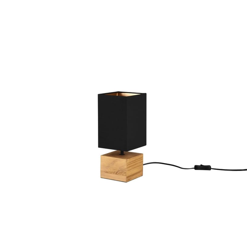 Pöytävalaisin Woody - Puu/musta - Valaistus - Sisävalaistus & lamput - Erikoisvalaisin - Riisipaperivalaisin