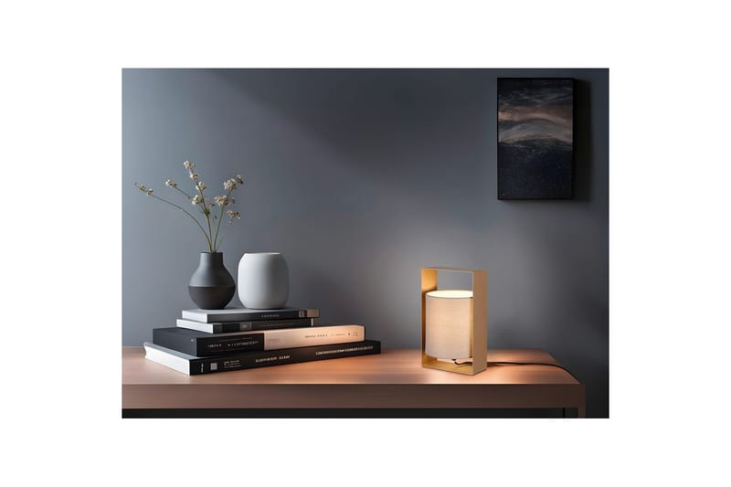 Pöytävalaisin Pail - Kahvi - Valaistus - Sisävalaistus & lamput - Erikoisvalaisin - Riisipaperivalaisin