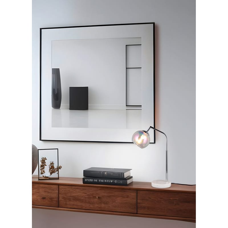 Pöytävalaisin Paxton - Kromi - Valaistus - Sisävalaistus & lamput - Erikoisvalaisin - Riisipaperivalaisin