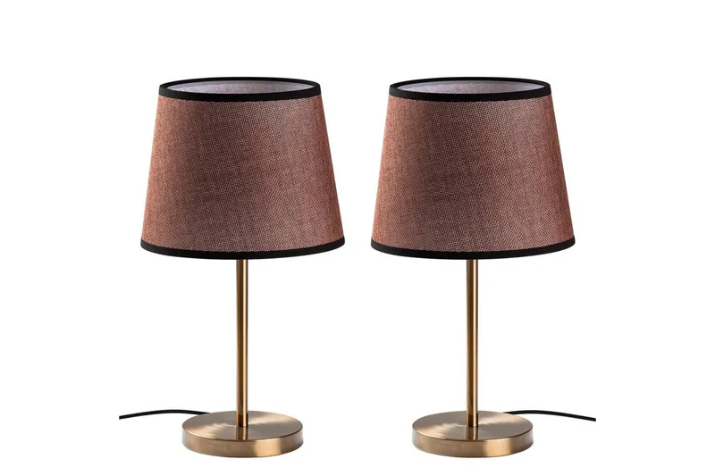 Pöytävalaisinsarja (2 kappaletta) Jaspal Antiikkinen, Antiikkinen