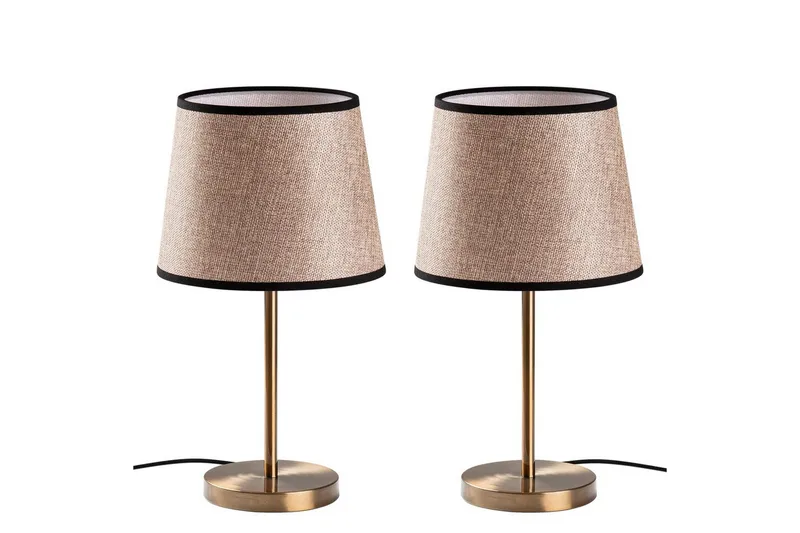 Pöytävalaisinsarja (2 kappaletta) Jaspal Antiikkinen / Musta - Antiikkinen / Musta - Valaistus - Sisävalaistus & lamput - Erikoisvalaisin - Riisipaperivalaisin