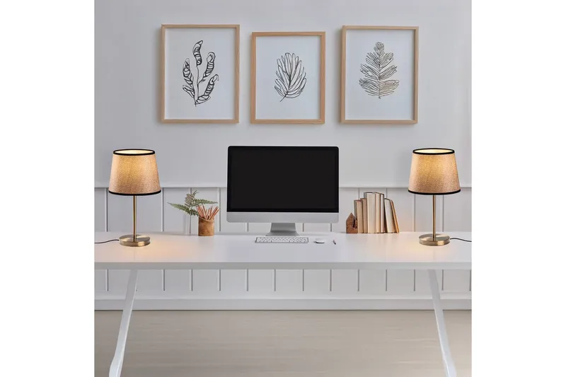 Pöytävalaisinsarja (2 kappaletta) Jaspal Antiikkinen / Musta - Antiikkinen / Musta - Valaistus - Sisävalaistus & lamput - Erikoisvalaisin - Riisipaperivalaisin