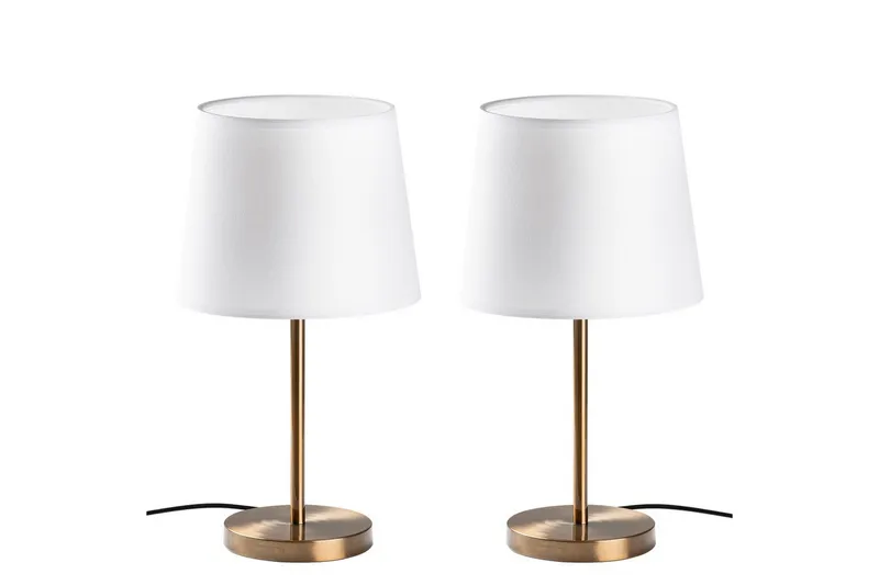 Pöytävalaisinsarja (2 kappaletta) Jaspal Antiikkinen / Valkoinen - Antiikkinen / Valkoinen - Valaistus - Sisävalaistus & lamput - Erikoisvalaisin - Riisipaperivalaisin