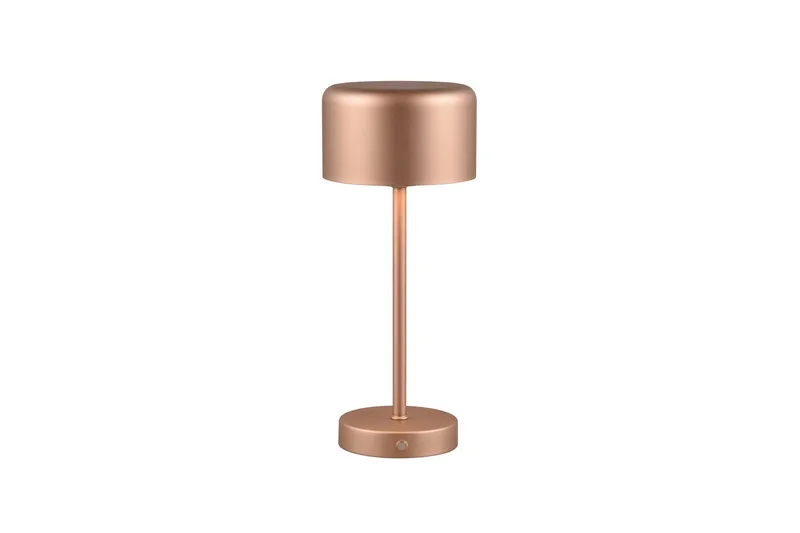 LED-Pöytävalaisin Jeff Ladattava Kahvinruskea, TRIO