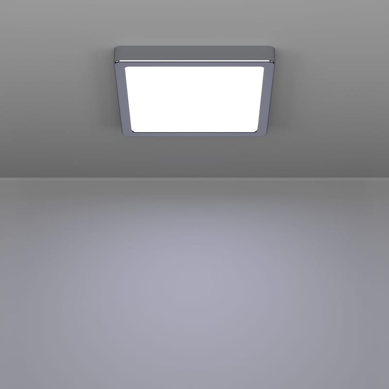 Pinnalle asennettava lamppu Fueva - 220x220 mm - Valaistus - Sisävalaistus & lamput - Erikoisvalaisin - Tiffanylamppu