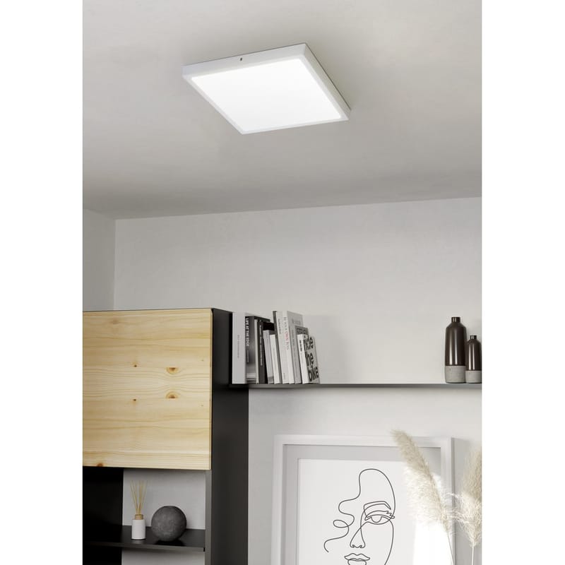 Pinnalle asennettava lamppu Fueva - 40 cm - Valaistus - Sisävalaistus & lamput - Erikoisvalaisin - Tiffanylamppu