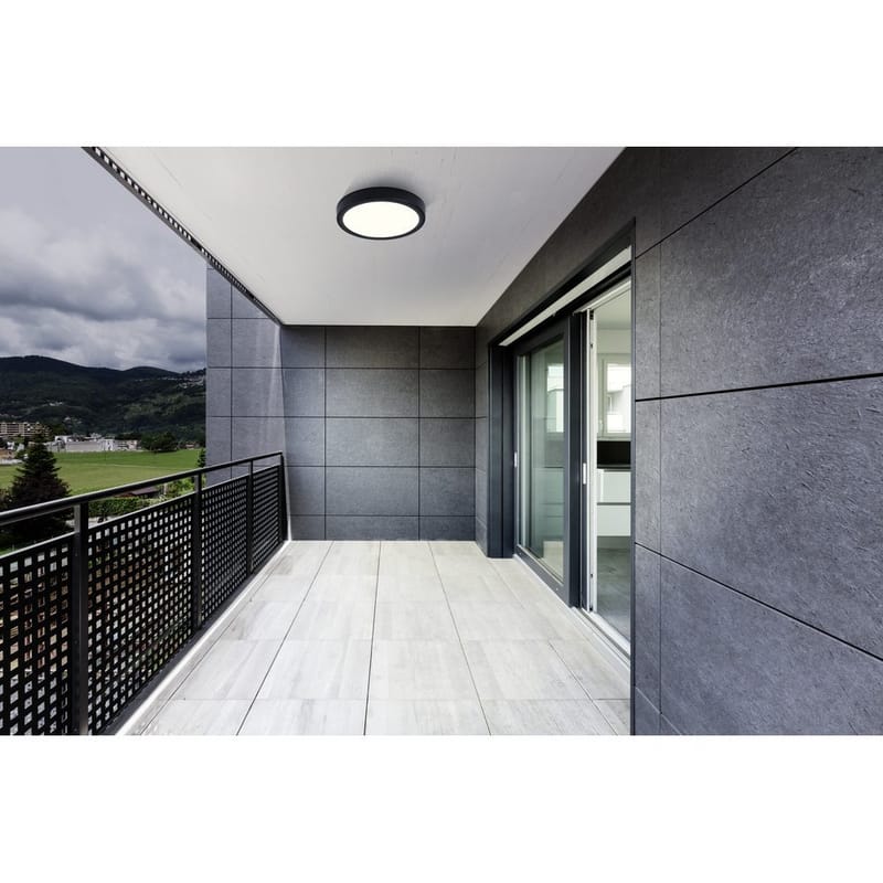 Plafondi Argolis Ø285 mm - Musta - Valaistus - Sisävalaistus & lamput - Erikoisvalaisin - Tiffanylamppu