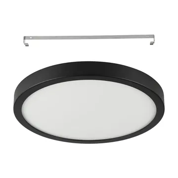Plafondi Argolis Ø285 mm - Musta - Valaistus - Sisävalaistus & lamput - Olohuoneen valaisin