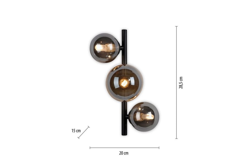 Popsicle Paul Neuhaus Seinävalaisin - Valaistus - Sisävalaistus & lamput - Erikoisvalaisin - Riisipaperivalaisin