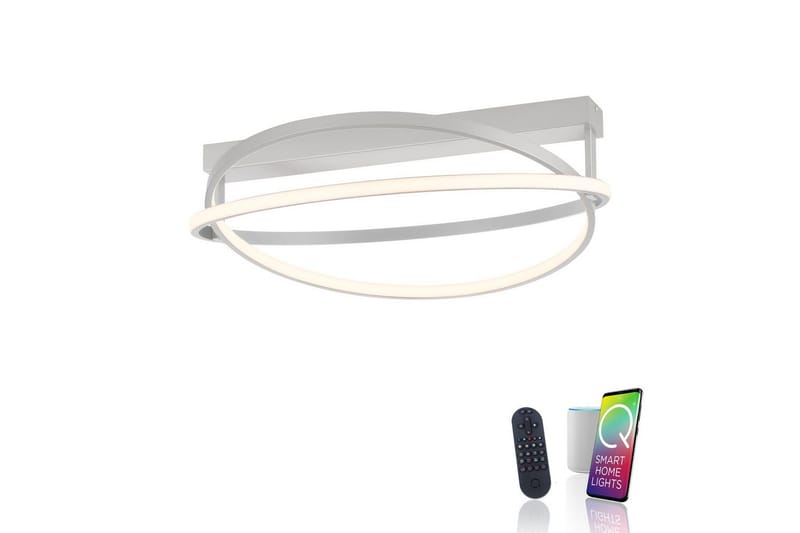 Q-Beluga Paul Neuhaus Kattovalaisin - Valaistus - Sisävalaistus & lamput - Erikoisvalaisin - Tiffanylamppu