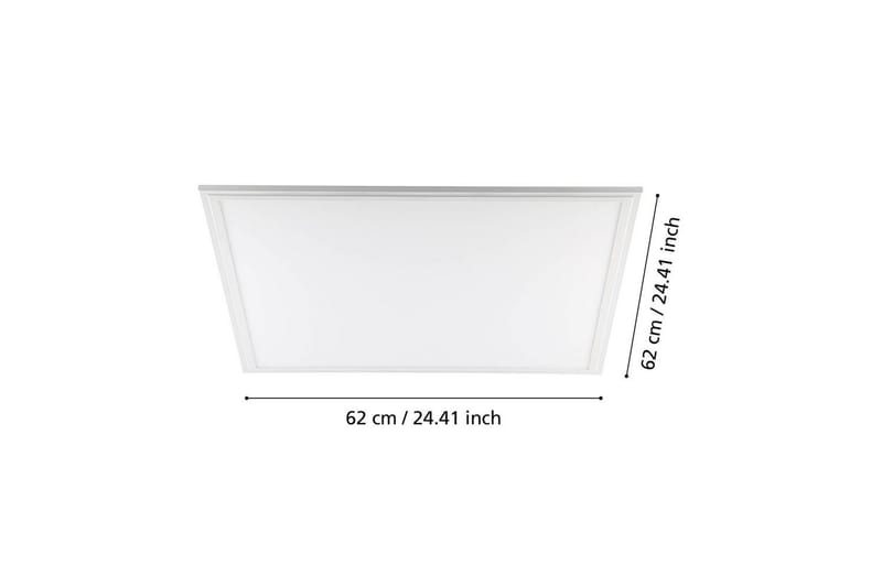 Rasterivalaistus Eglo LED-Panel 4000K 620x620 mm - Valkoinen - Valaistus - Sisävalaistus & lamput - Erikoisvalaisin - Riisipaperivalaisin
