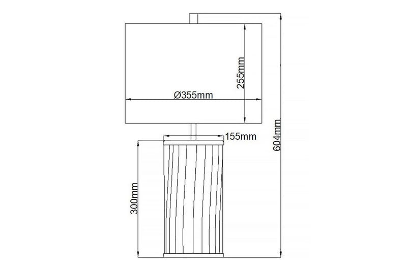 Reno Quintiesse Pöytävalaisin - Valaistus - Sisävalaistus & lamput - Erikoisvalaisin - Riisipaperivalaisin