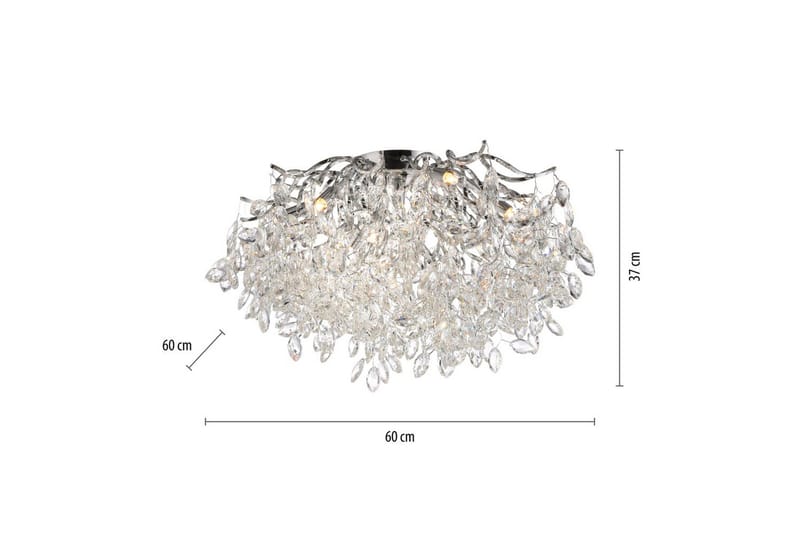 Ricicle Paul Neuhaus Kattovalaisin - Valaistus - Sisävalaistus & lamput - Erikoisvalaisin - Riisipaperivalaisin