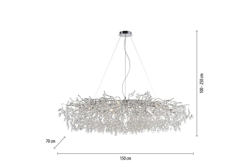 Ricicle Paul Neuhausin Kruunu - Valaistus - Sisävalaistus & lamput - Erikoisvalaisin - Riisipaperivalaisin