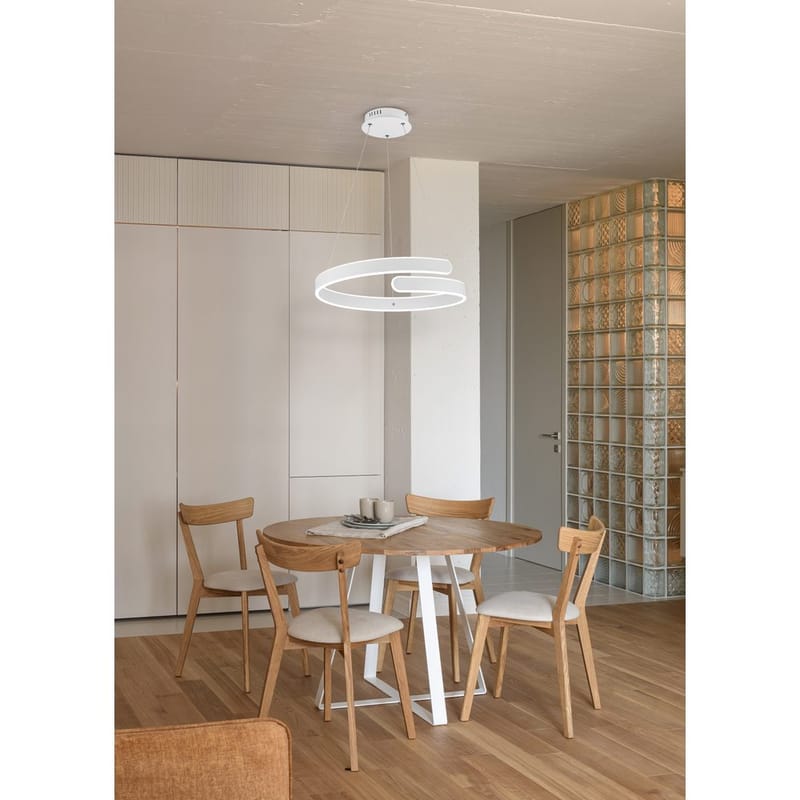 Riippuvalaisin Parma - Mattavalkoinen - Valaistus - Sisävalaistus & lamput - Erikoisvalaisin - Tiffanylamppu