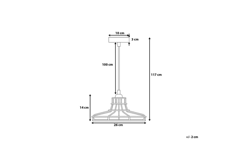 Kattovalaisin Torre 26 cm - Valaistus - Sisävalaistus & lamput - Erikoisvalaisin - Riisipaperivalaisin