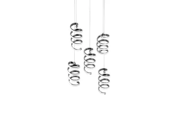 LED-Riippuvalaisin Laola 5-os Kromi - TRIO - Valaistus - Sisävalaistus & lamput - Keittiövalaisin - Kattovalaisin keittiö