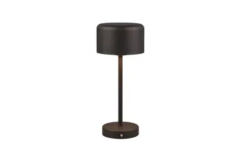 LED-Pöytävalaisin Jeff Ladattava Mattamusta - TRIO - Valaistus - Sisävalaistus & lamput - Ikkunavalaisimet - Ikkunavalaisin jalalla