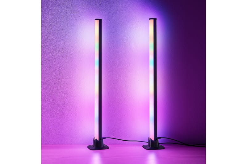 LED-Pöytävalaisin Boy 3 kpl RGB Musta - TRIO - Valaistus - Sisävalaistus & lamput - Erikoisvalaisin - Riisipaperivalaisin