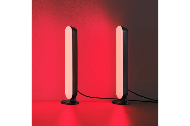 LED-Pöytävalaisin Game 2 kpl RGB Musta - TRIO - Valaistus - Sisävalaistus & lamput - Erikoisvalaisin - Riisipaperivalaisin