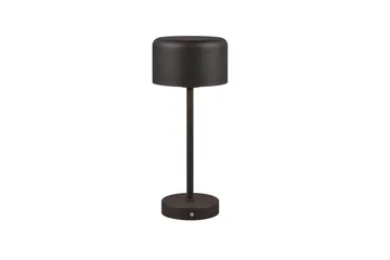 LED-Pöytävalaisin Jeff Ladattava Mattamusta - TRIO - Valaistus - Sisävalaistus & lamput - Ikkunavalaisimet - Ikkunavalaisin jalalla