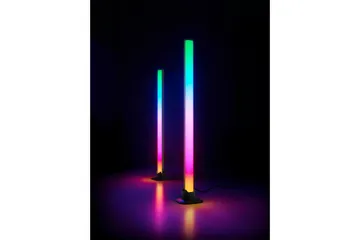 LED-Pöytävalaisin Boy 3 kpl RGB Musta - TRIO - Valaistus - Sisävalaistus & lamput - Ikkunavalaisimet - Ikkunavalaisin jalalla