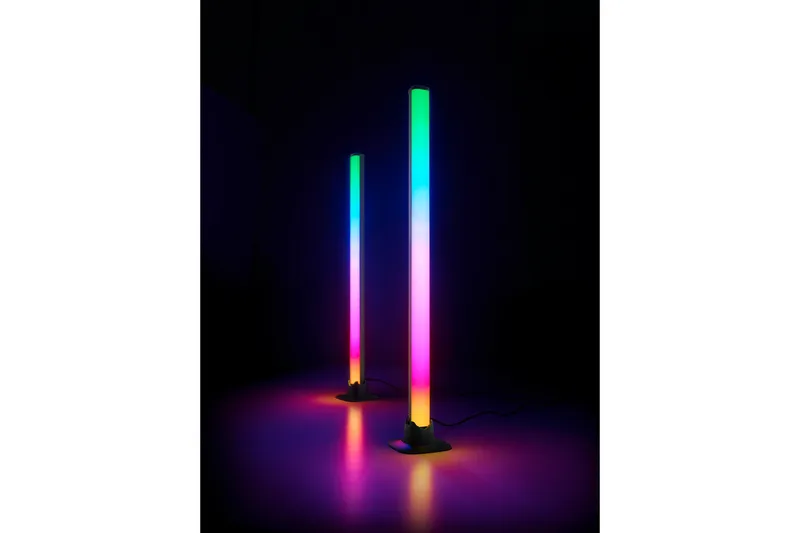 LED-Pöytävalaisin Boy 3 kpl RGB Musta, TRIO