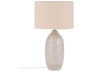 Salza Pöytävalaisin 57 cm E27 - Beige - Valaistus - Sisävalaistus & lamput - Ikkunavalaisimet - Ikkunavalaisin jalalla