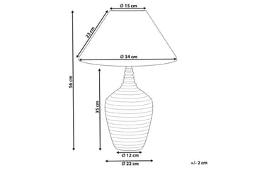 Sandreis Pöytävalaisin 56 cm E27 - Kermanvalkoinen - Valaistus - Sisävalaistus & lamput - Ikkunavalaisimet - Ikkunavalaisin jalalla