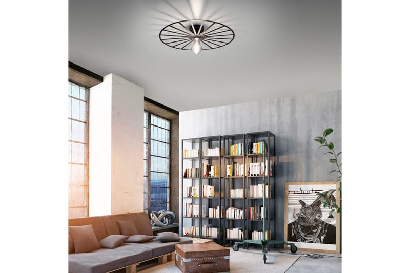 Seinä- ja kattovalaisin Spike - 50x9x50 cm - Valaistus - Sisävalaistus & lamput - Erikoisvalaisin - Tiffanylamppu