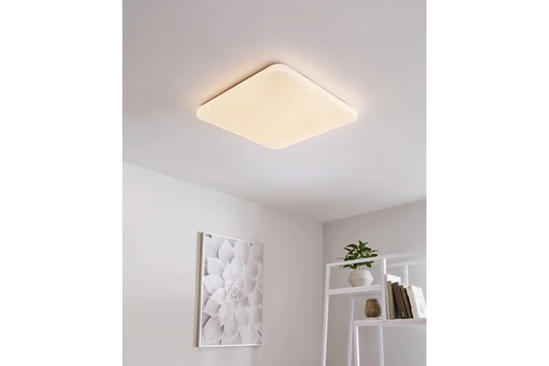 Seinä-/Kattovalaisin Eglo Frania-S Neliö 530x530 mm - Valkoinen - Valaistus - Sisävalaistus & lamput - Erikoisvalaisin - Tiffanylamppu