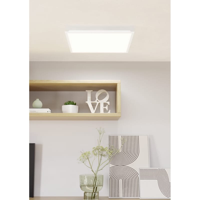 Seinä-/kattovalaisin Moradillo - 595x595 mm - Valaistus - Sisävalaistus & lamput - Erikoisvalaisin - Tiffanylamppu