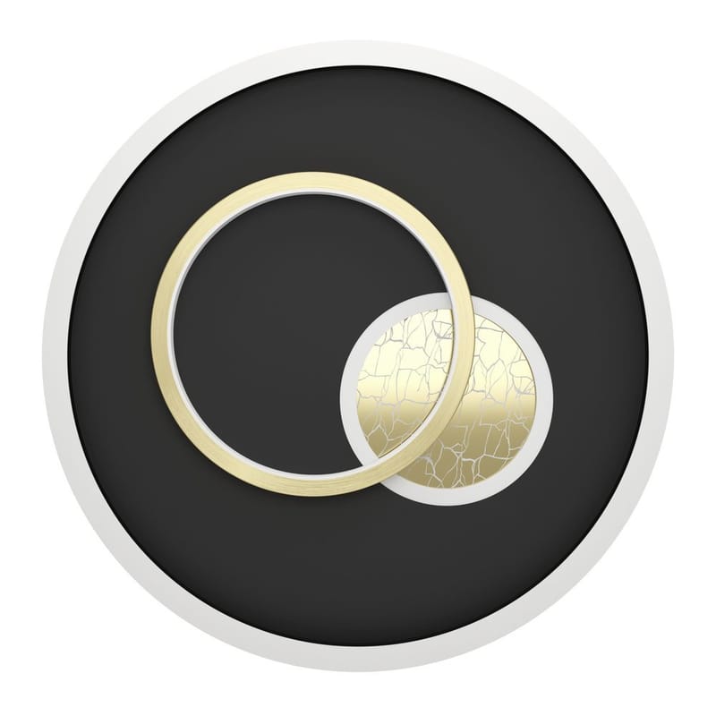 Seinä-/kattovalaisin Tiriolo - Musta/Kulta - Valaistus - Sisävalaistus & lamput - Erikoisvalaisin - Tiffanylamppu