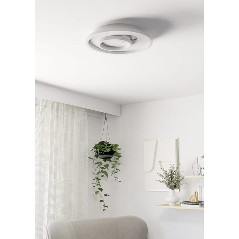 Seinä-/kattovalaisin Tiriolo - Valkoinen/Hopea - Valaistus - Sisävalaistus & lamput - Erikoisvalaisin - Tiffanylamppu