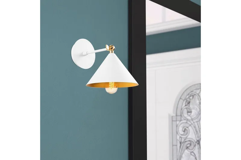 Seinävalaisin Adrim Valkoinen - Valkoinen - Valaistus - Sisävalaistus & lamput - Erikoisvalaisin - Riisipaperivalaisin