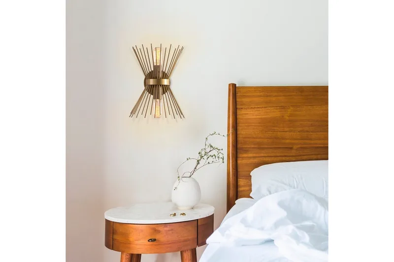 Seinävalaisin Afroz Kulta - Kulta - Valaistus - Sisävalaistus & lamput - Erikoisvalaisin - Riisipaperivalaisin