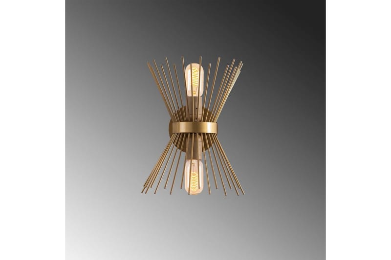 Seinävalaisin Afroz Kulta - Kulta - Valaistus - Sisävalaistus & lamput - Erikoisvalaisin - Riisipaperivalaisin