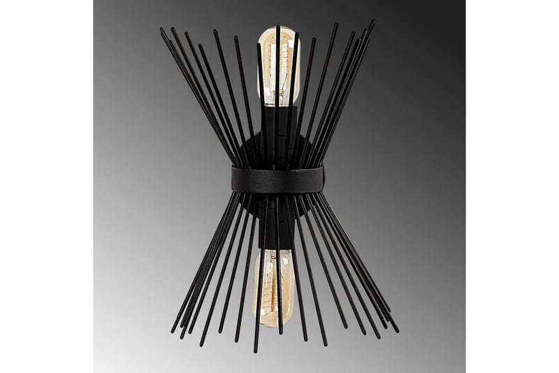 Seinävalaisin Afroz Musta - Musta - Valaistus - Sisävalaistus & lamput - Erikoisvalaisin - Riisipaperivalaisin