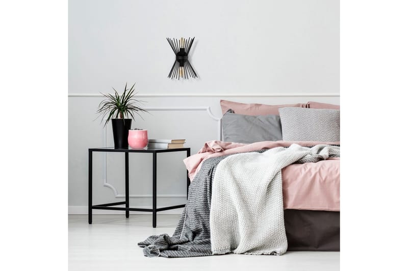 Seinävalaisin Afroz Musta - Musta - Valaistus - Sisävalaistus & lamput - Erikoisvalaisin - Riisipaperivalaisin