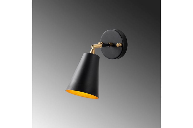 Seinävalaisin Avraen Musta / Kulta - Musta / Kulta - Valaistus - Sisävalaistus & lamput - Erikoisvalaisin - Riisipaperivalaisin