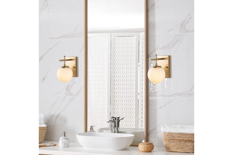 Seinävalaisin Brentha Kulta - Kulta - Valaistus - Sisävalaistus & lamput - Erikoisvalaisin - Riisipaperivalaisin