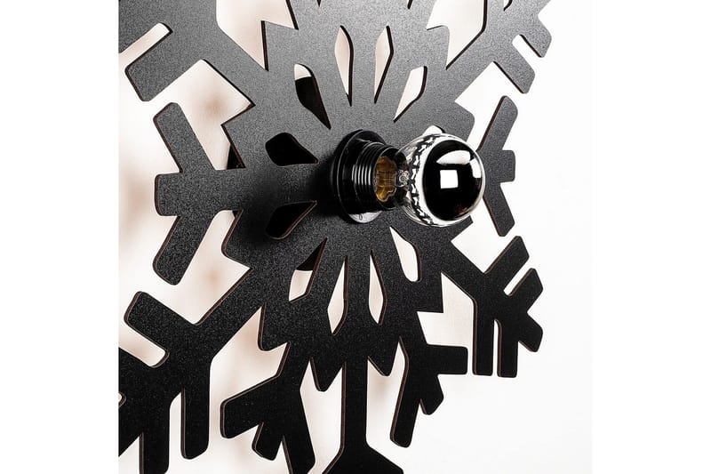 Seinävalaisin Brilo Snow Musta - Musta - Valaistus - Sisävalaistus & lamput - Erikoisvalaisin - Riisipaperivalaisin