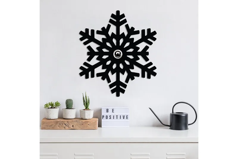 Seinävalaisin Brilo Snow Musta - Musta - Valaistus - Sisävalaistus & lamput - Erikoisvalaisin - Riisipaperivalaisin