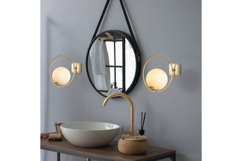 Seinävalaisin Dolcer Kulta - Kulta - Valaistus - Sisävalaistus & lamput - Erikoisvalaisin - Riisipaperivalaisin